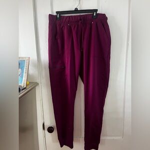 Maroon Scrubstar Scrub Pants